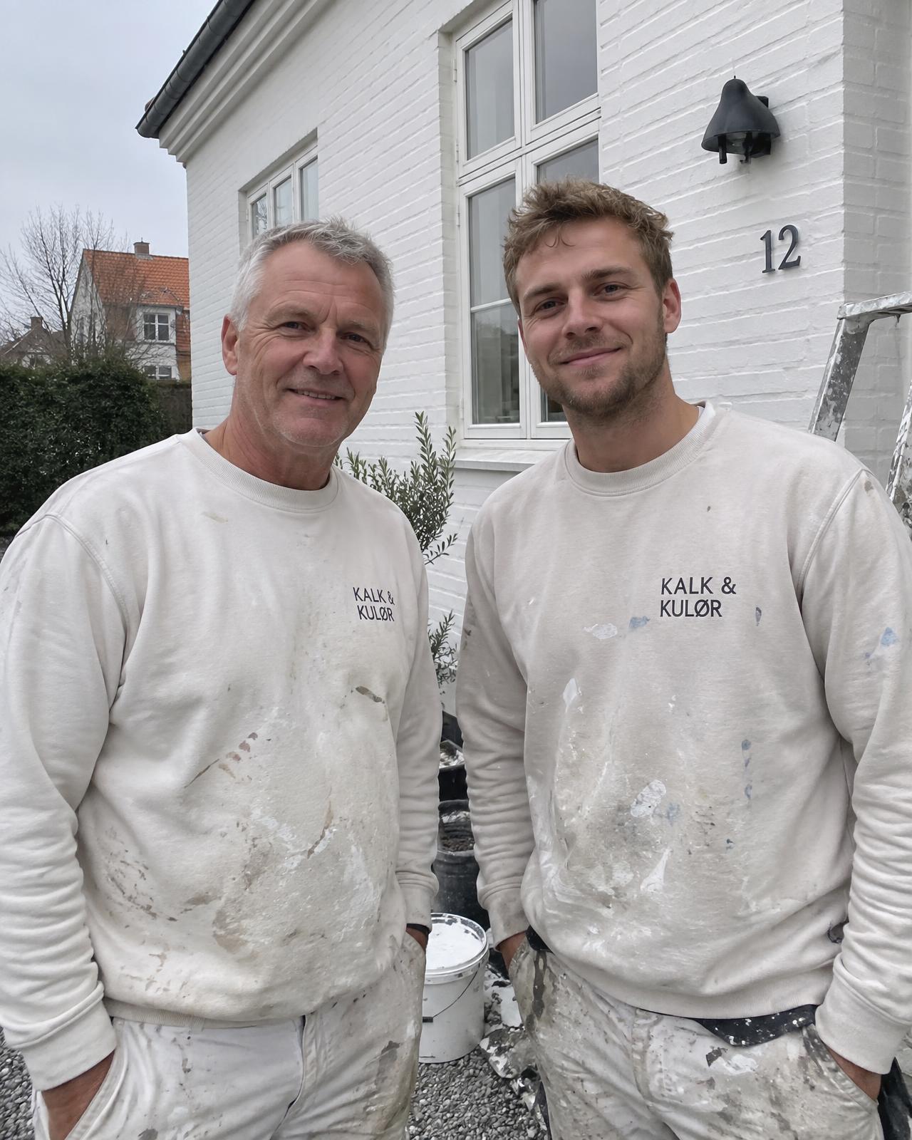 Jens og Mikkel fra Kalk & Kulør